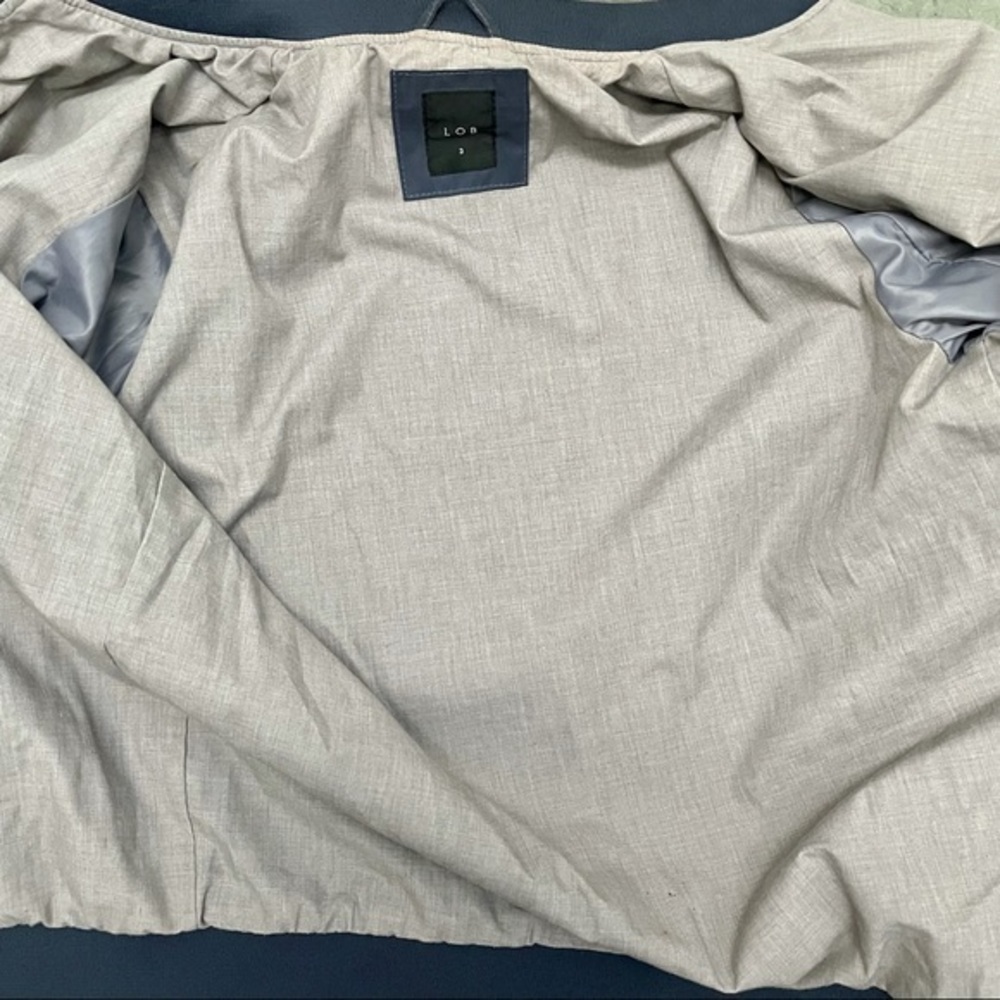 LOB Men’s Lightweight Bomber Jacket - Vegan - Picture 6 of 16